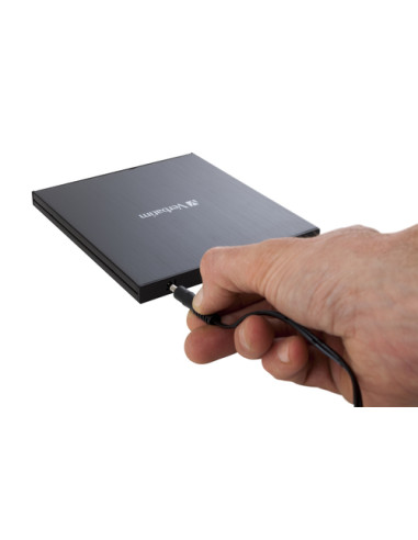 Verbatim External Slimline lettore di disco ottico Blu-Ray RW Nero