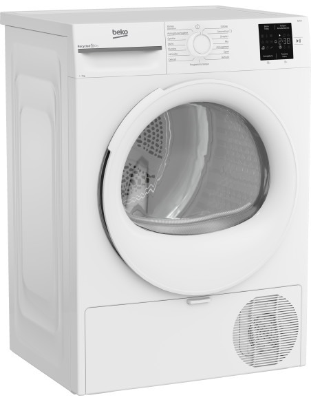 Beko AMBMTS372W: Asciugatrice 7kg Slim, A++
