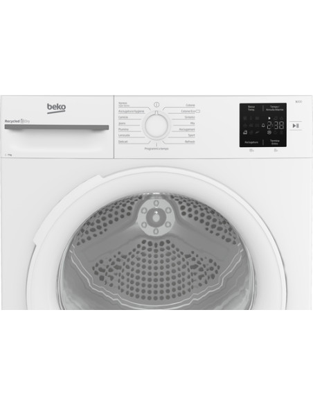 Beko AMBMTS372W: Asciugatrice 7kg Slim, A++