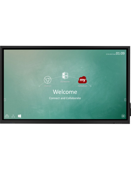 Viewsonic IFP7530 lavagna interattiva 190,5 cm (75") 3840 x 2160 Pixel Touch screen Nero