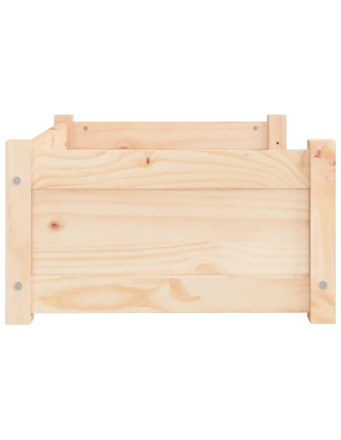 Cuccia per Cani 65,5x50,5x28 cm in Legno Massello di Pino