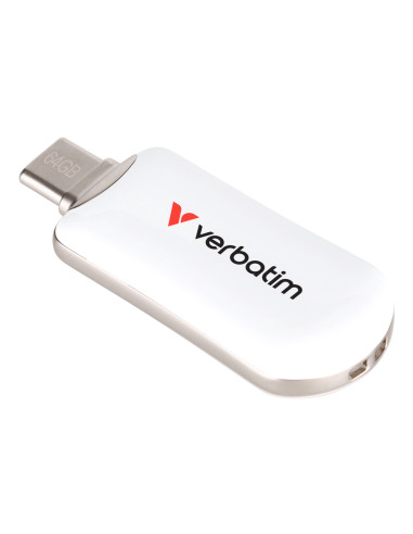 Verbatim 30228 unità flash USB 64 GB USB tipo-C 3.2 Gen 1 (3.1 Gen 1) Bianco