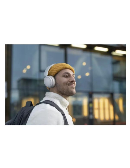CUFFIA OVER-EAR WRLS BASS+ S5 WHITE
