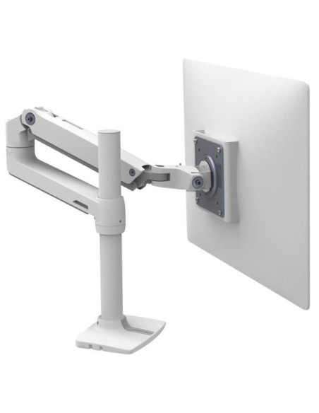 LX DESK LCD ARM TALL BRIGHT WHITE