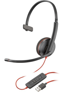 POLY Cuffie Blackwire C3210 USB-A nere (sfuse)