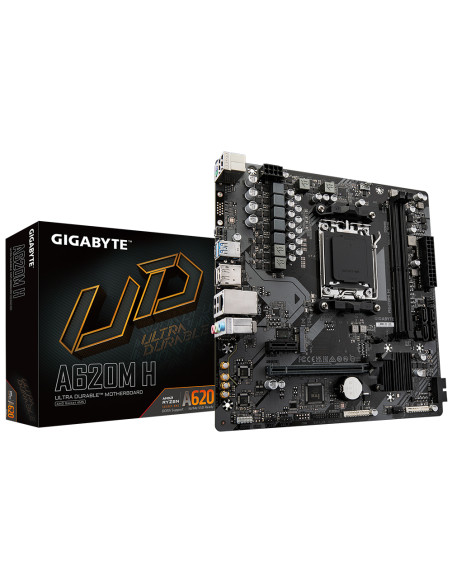 GIGABYTE A620M H scheda madre AMD A620 Socket AM5 micro ATX