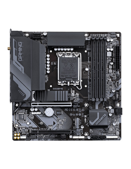 GIGABYTE B760M Gaming X AX Scheda madre - Supporta CPU Intel Core 14ª generazione, VRM a 8+1+1 fasi, fino a 7600 MHz DDR5, 2xPC
