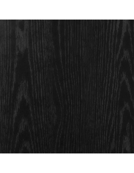 Mobile Lavabo Rovere Nero 90x38,5x45 cm in Legno Multistrato