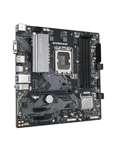 GIGABYTE B760M D3HP Scheda Madre - CPU Intel Core di 14ª Generazione, VRM 4+1+1 fasi, fino a 5600 MHz DDR5, 2xPCIe 4.0 M.2, LAN