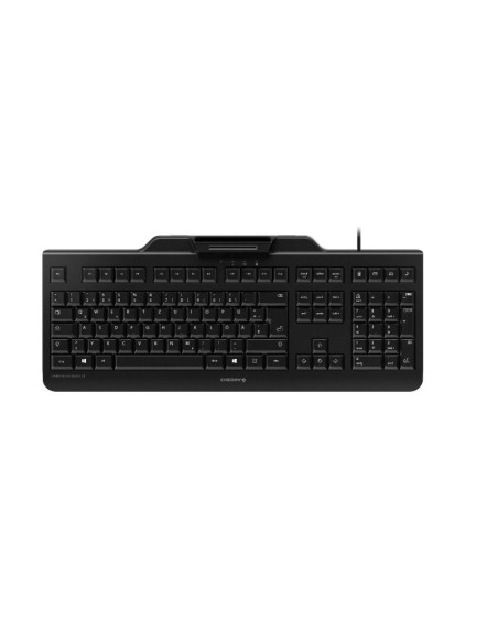 CHERRY SECURE BOARD 1.0 tastiera Ufficio USB QWERTZ Tedesco Nero