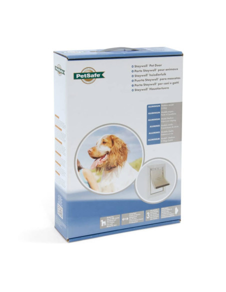 PetSafe Porta Basculante per Animali 620 Alluminio 18 kg 5014