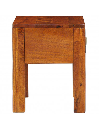 Tavolino  40x30x36 cm in Legno Massello di Acacia