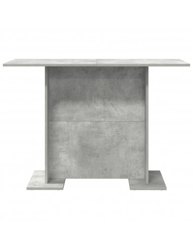 Tavolo da pranzo  Grigio cemento 110x60x75 cm Legno ingegnerizzato