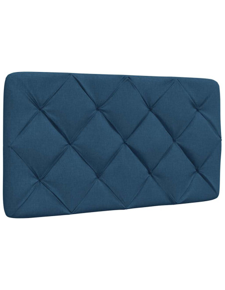 Giroletto senza Materasso Blu 90x190 cm in Tessuto