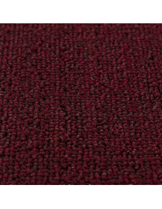 Tappetini Antiscivolo per Scale 15 pcs Bordò 75 x 20 cm PP