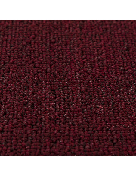 Tappetini Antiscivolo per Scale 15 pcs Bordò 75 x 20 cm PP