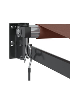 Tenda Sole Retrattile Manuale 300x250 cm Marrone