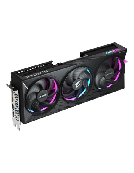 GIGABYTE AORUS Radeon RX 9070 XT ELITE 16G Scheda Grafica - 16 GB GDDR6, 256 bit, PCI-E 5.0, 3100 MHz Frequenza Base, 2 x Displa