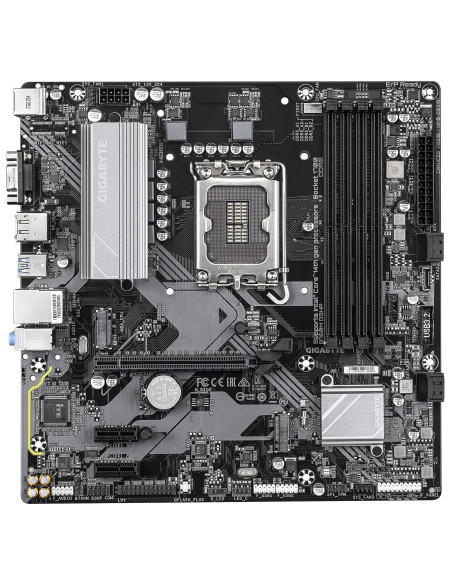 GIGABYTE B760M D3HP Scheda Madre - CPU Intel Core di 14ª Generazione, VRM 4+1+1 fasi, fino a 5600 MHz DDR5, 2xPCIe 4.0 M.2, LAN