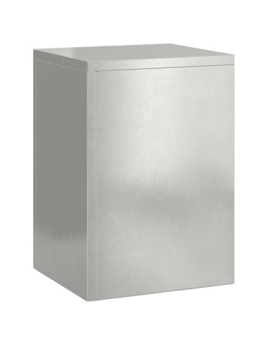 Supporto per piante 3 pcs Argento Acciaio inossidabile