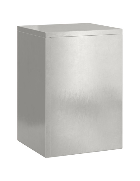 Supporto per piante 3 pcs Argento Acciaio inossidabile