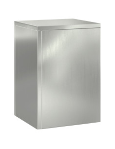 Supporto per piante 3 pcs Argento Acciaio zincato