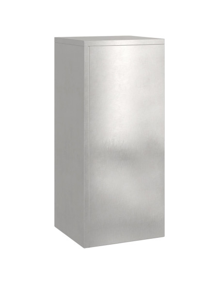 Supporti per Piante da Esterno Pillar 2 pz 24x24x55 cm Acciaio Inossidabile