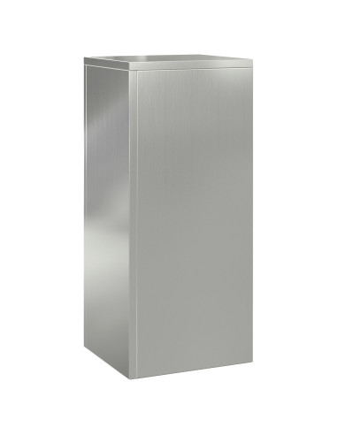 Supporto per piante 2 pcs Argento 24 x 24 x 55 cm