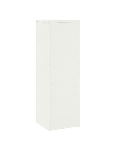 Supporto per piante 2 pcs Bianco 24 x 24 x 75 cm Acciaio