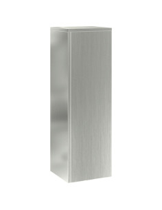 Supporto per piante 2 pcs Argento 24 x 24 x 75 cm 2