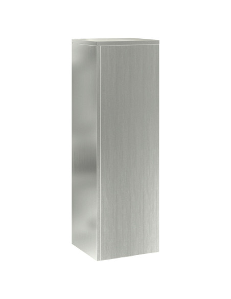 Supporto per piante 2 pcs Argento 24 x 24 x 75 cm