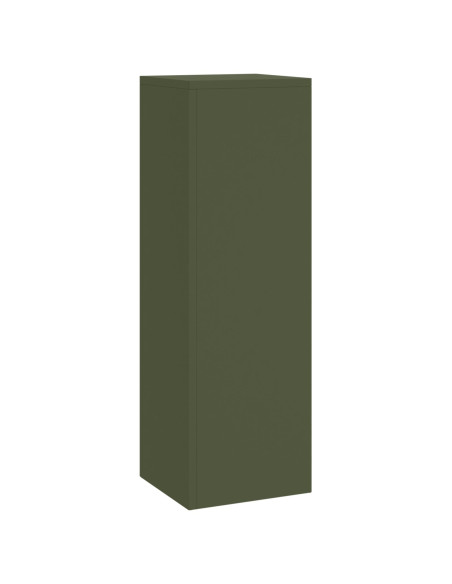 Supporti per piante da esterno  3 pz Verde oliva Acciaio
