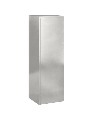 Supporto per piante 3 pcs Argento Acciaio inossidabile