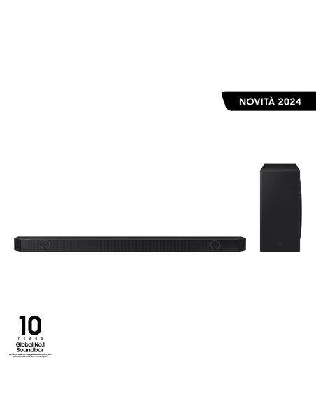 Samsung Soundbar HW-Q800D/ZF Serie Q, 11 Speaker, Wireless Dolby Atmos, Audio a 5.1.2 Canali, Q-Simphony, Alexa integrato e comp