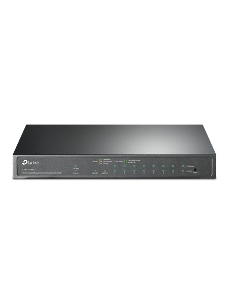 TP-Link TL-SG1210MPE switch di rete Gestito L2 Gigabit Ethernet (10/100/1000) Supporto Power over Ethernet (PoE) Nero
