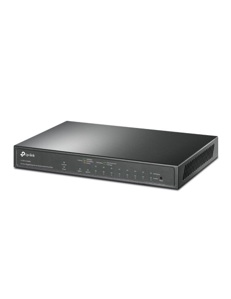 TP-Link TL-SG1210MPE switch di rete Gestito L2 Gigabit Ethernet (10/100/1000) Supporto Power over Ethernet (PoE) Nero