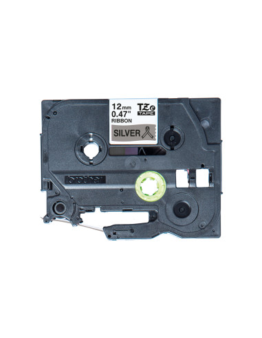 Brother TZE-R931 nastro per etichettatrice Nero su argento