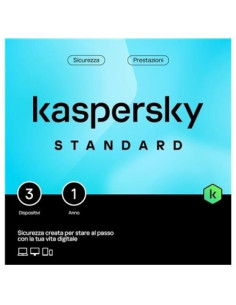KASPERSKY SLIMBOX STANDARD 1 user 3 device KL1041T5CFS-SSB