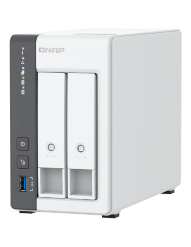 QNAP TS-216G server NAS e di archiviazione Tower Cortex-A Cortex-A55 4 GB HDD Bianco