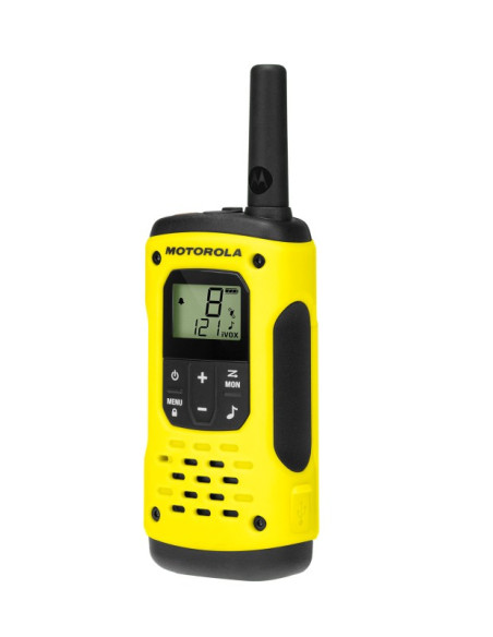 Motorola Talkabout T92 H2O ricetrasmittente 16 canali 446.00625 - 446.19375 MHz Nero, Giallo