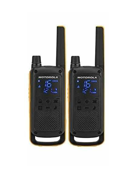 Motorola Talkabout T82 Extreme Twin Pack ricetrasmittente 16 canali Nero, Arancione