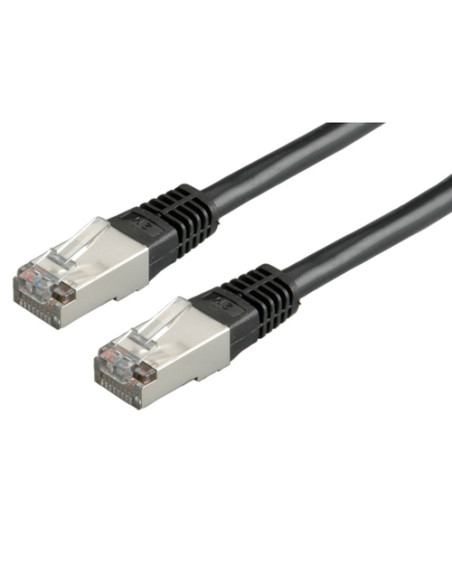 VALUE CAVO DI RETE S/FTP (PIMF) PATCH CORD, CAT.6 (CLASS E), BLACK, 2 M