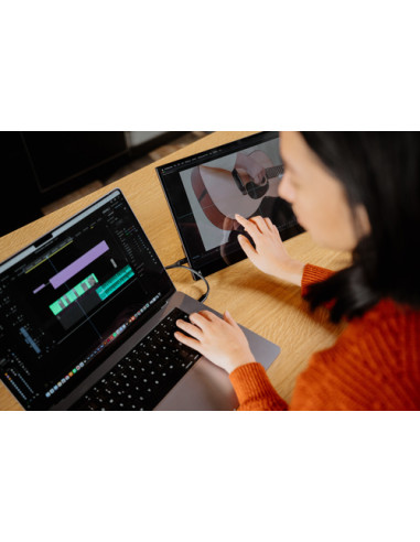 Verbatim 32239 Monitor PC 43,9 cm (17.3") 3840 x 2160 Pixel 4K Ultra HD LCD Touch screen Nero