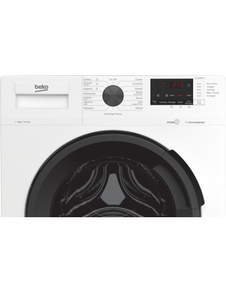 Beko WTX91482AI-IT lavatrice Caricamento frontale 9 kg 1400 Giri/min Bianco