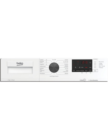 Beko WTX91482AI-IT lavatrice Caricamento frontale 9 kg 1400 Giri/min Bianco