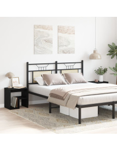 Armadio da Notte 2 pcs Rovere Nero 40 x 30 x 40 cm