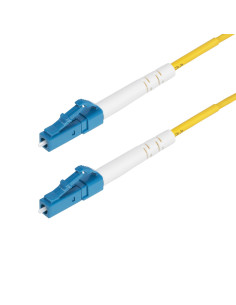 StarTech.com Cavo in fibra ottica simplex monomodale OS2 da LC a LC (UPC) da 1m, 9/125µm, 40G/100G, insensibile alla piegatura,