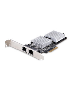 StarTech.com Scheda di Rete PCIe 10GbE a 2 Porte - Scheda di Espansione Ethernet Gigabit per PC/Server, Adattatore di Rete PCI E
