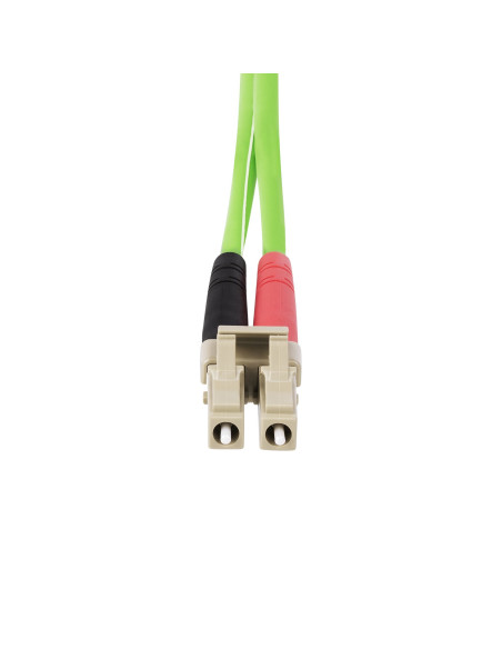 StarTech.com Cavo in Fibra Ottica Multimodale da LC a LC (UPC) OM5 da 20m, Cavo Patch Duplex LOMMF 50/125µm, VCSEL, 40G/100G, I