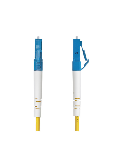 StarTech.com Cavo in fibra ottica simplex monomodale OS2 da LC a LC (UPC) da 1m, 9/125µm, 40G/100G, insensibile alla piegatura,